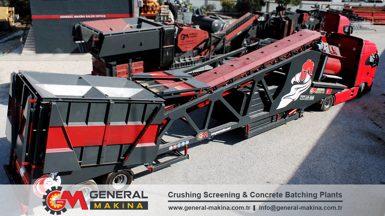 Новый Бетонный завод General Makina Titan 100 m3 Mobile Concrete Batching Plant: фото 6