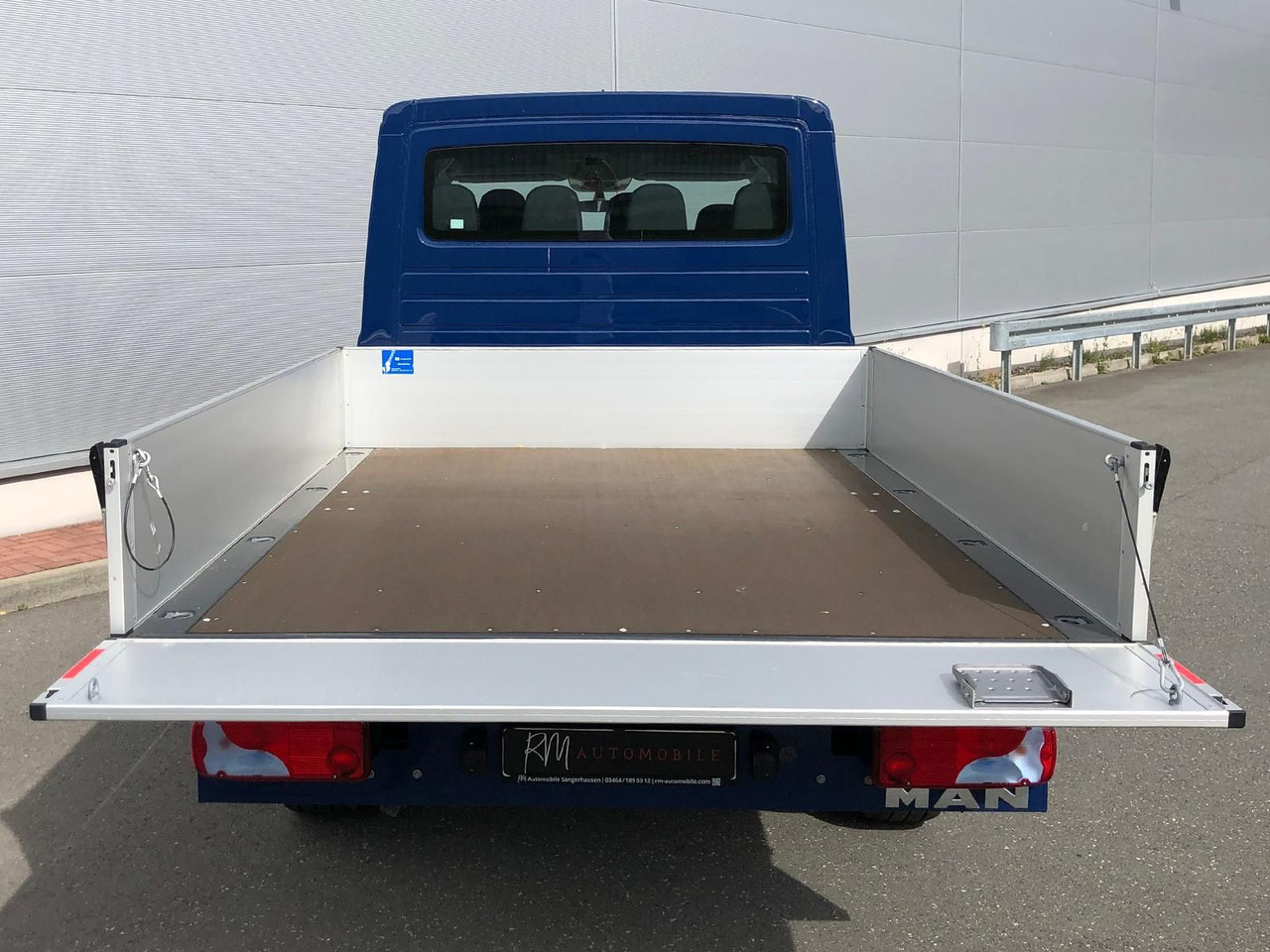 Малотоннажный бортовой грузовик, Грузопассажирский фургон MAN TGE 3.180 Pritsche DOKA MR 4x4 LED TEMPOMAT: фото 12