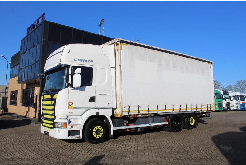 Scania R410 * RETARDER * 6X2 * FULL AIR * - Тентованный грузовик: фото 2 Scania R410 * RETARDER * 6X2 * FULL AIR * - Тентованный грузовик: фото 2