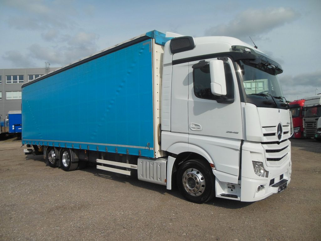 Mercedes-Benz ACTROS 2546, 24 PALETTEN, LBW, ALU FELGEN, TOP!! - Тентованный грузовик: фото 2 Mercedes-Benz ACTROS 2546, 24 PALETTEN, LBW, ALU FELGEN, TOP!! - Тентованный грузовик: фото 2