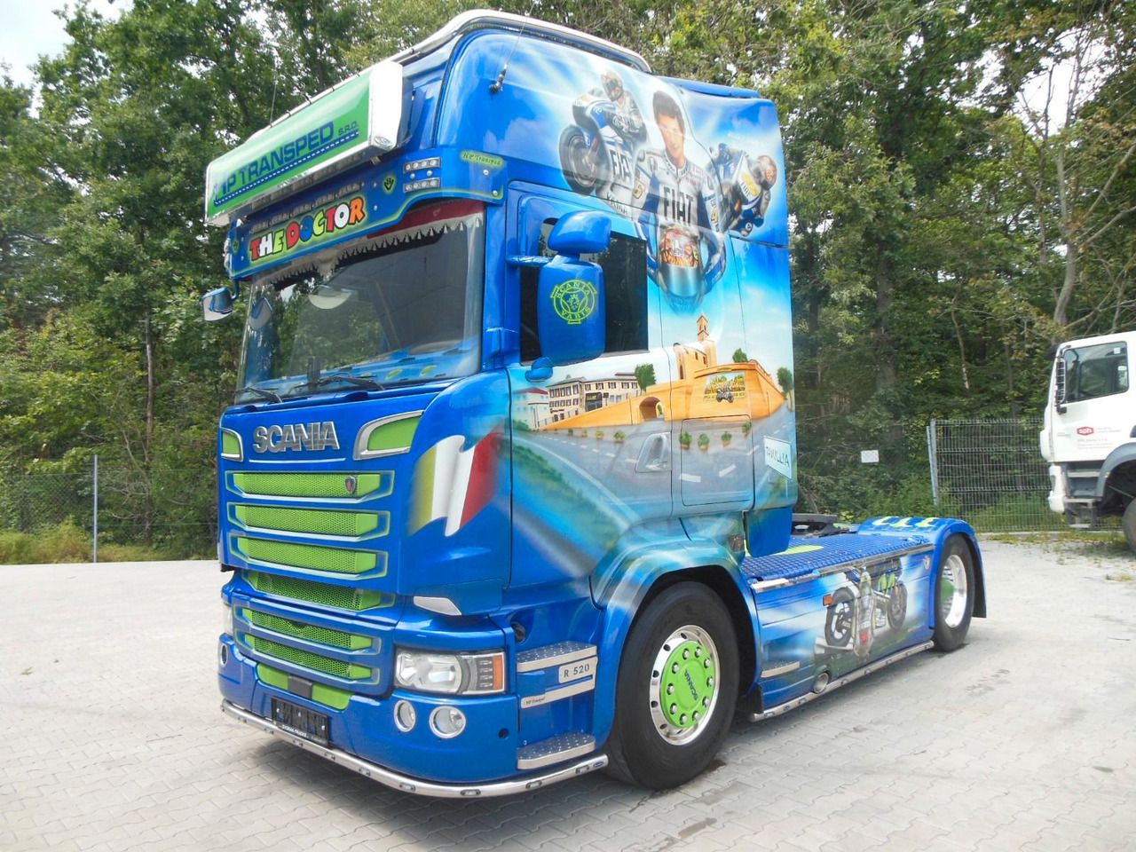 Scania R520, V8, ROSSI, LEDER, TOP!!! - Тягач: фото 1 Scania R520, V8, ROSSI, LEDER, TOP!!! - Тягач: фото 1