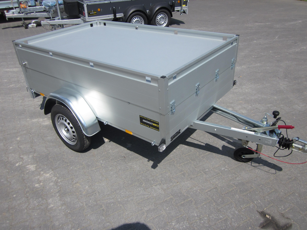 ALUBOXX Deckelanhänger GTB 1200 HT 251x126x48cm (S) 1160kg - Прицеп для легкового автомобиля: фото 2 ALUBOXX Deckelanhänger GTB 1200 HT 251x126x48cm (S) 1160kg - Прицеп для легкового автомобиля: фото 2