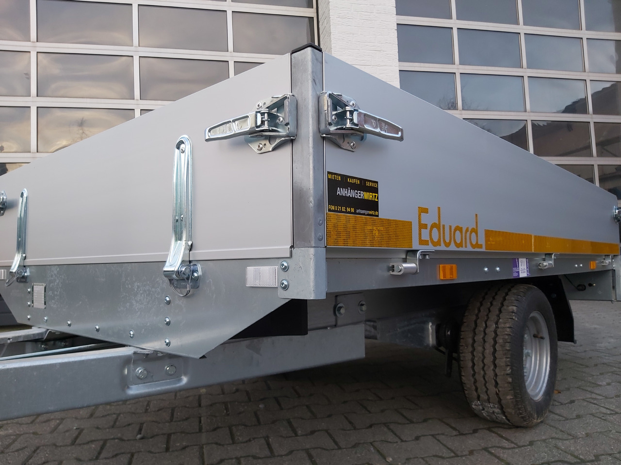 Hochlader light 2514 250x145x30cm Lfh 56cm (S) 1500kg online Aktion - Прицеп для легкового автомобиля: фото 5 Hochlader light 2514 250x145x30cm Lfh 56cm (S) 1500kg online Aktion - Прицеп для легкового автомобиля: фото 5