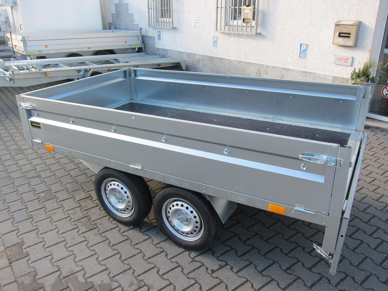 Прицеп бортовой/ Платформа Pritschenanhänger Trailstar Nordica 263 263x144x40cm (S) 750kg Tandem Aktion: фото 9