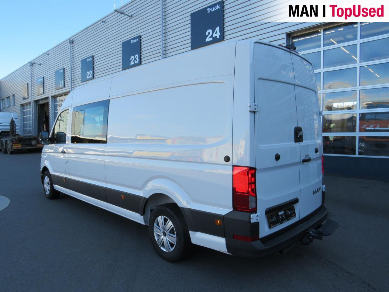 MAN TGE 3.180 4X2F L4H3 SB Doka Kasten Klima AHK ZV - Цельнометаллический фургон, Грузопассажирский фургон: фото 4 MAN TGE 3.180 4X2F L4H3 SB Doka Kasten Klima AHK ZV - Цельнометаллический фургон, Грузопассажирский фургон: фото 4