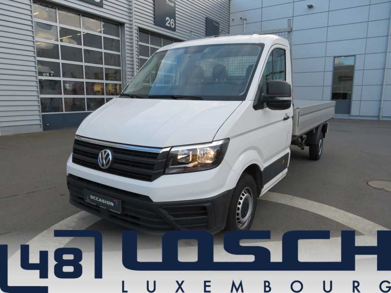 Volkswagen Crafter 35 L4 EK Pritsche Euro6 Klima AHK ZV - Малотоннажный бортовой грузовик: фото 1 Volkswagen Crafter 35 L4 EK Pritsche Euro6 Klima AHK ZV - Малотоннажный бортовой грузовик: фото 1