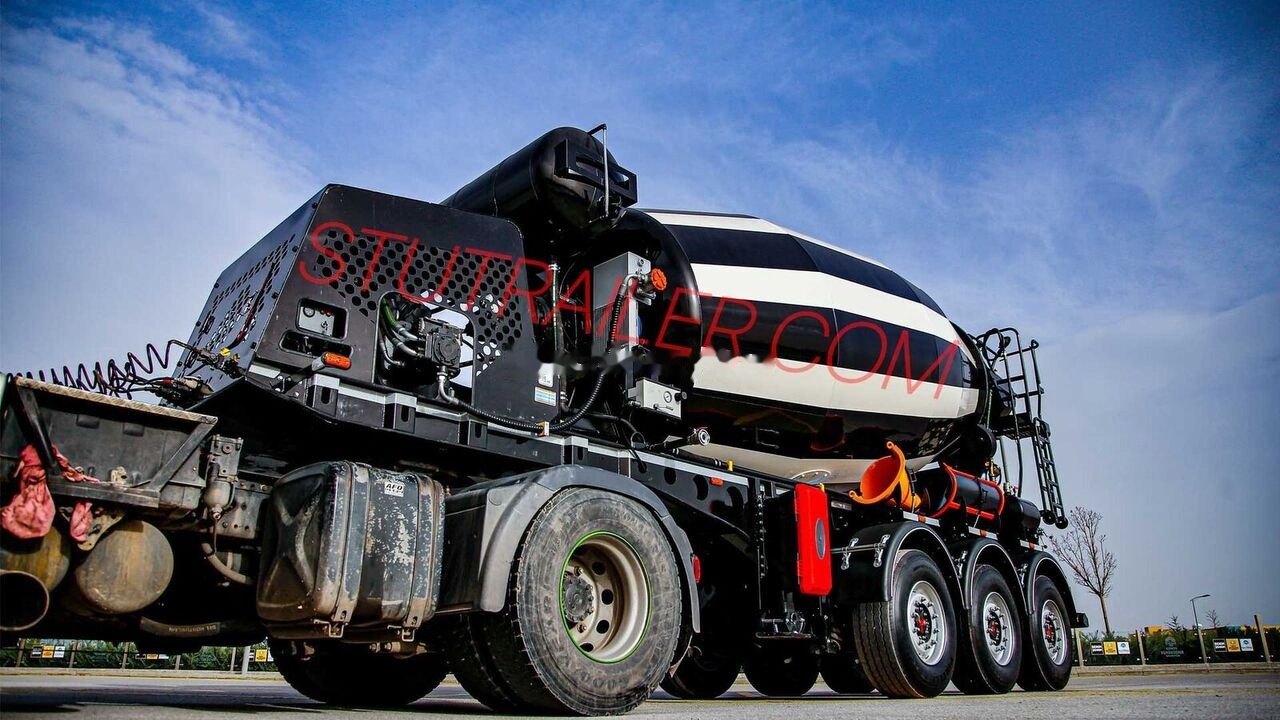 Новый Полуприцеп бетоносмеситель STU 14,7m3 Concrete Mixer Trailer: фото 9 Новый Полуприцеп бетоносмеситель STU 14,7m3 Concrete Mixer Trailer: фото 9