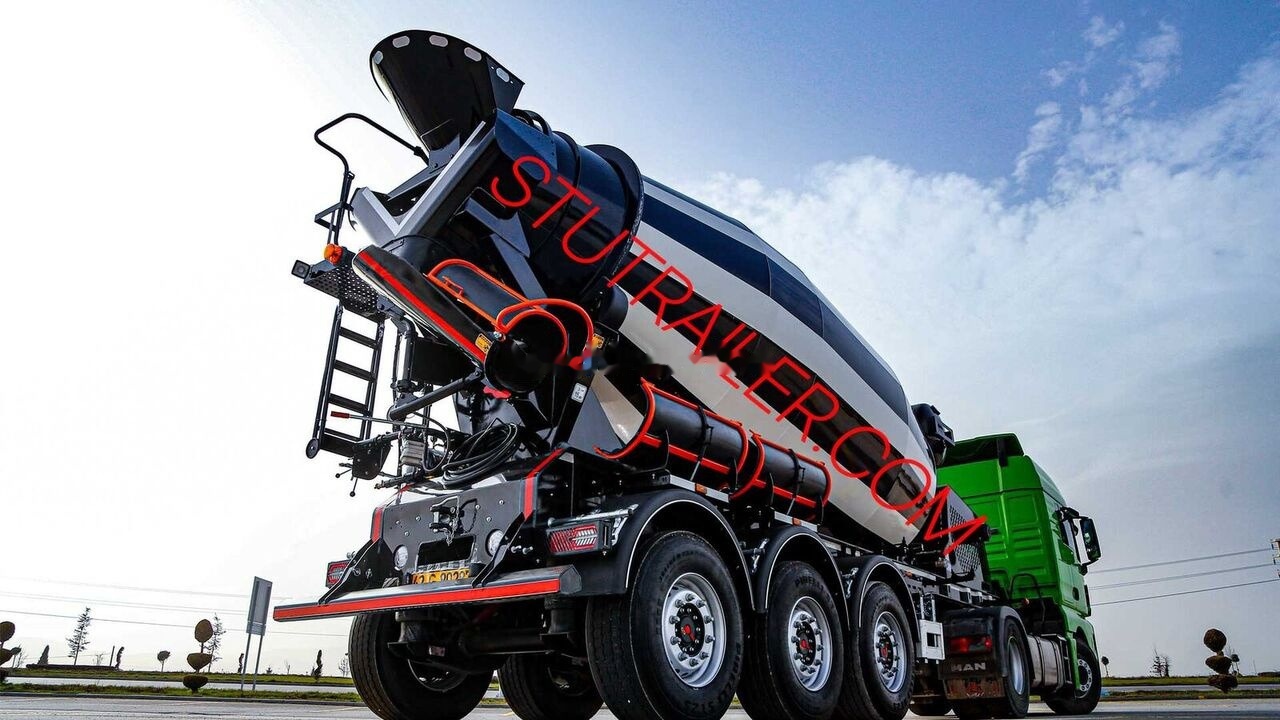 Новый Полуприцеп бетоносмеситель STU 14,7m3 Concrete Mixer Trailer: фото 5 Новый Полуприцеп бетоносмеситель STU 14,7m3 Concrete Mixer Trailer: фото 5