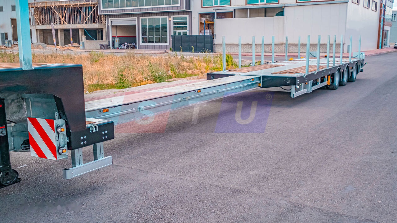 Новый Низкорамный полуприцеп STU 3 Axles Lowbed Trailer: фото 12