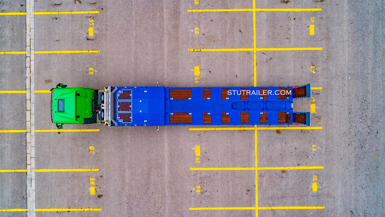 STU 5 Axle Hydraulic Steering Extendable Low Laoder - Низкорамный полуприцеп: фото 3 STU 5 Axle Hydraulic Steering Extendable Low Laoder - Низкорамный полуприцеп: фото 3