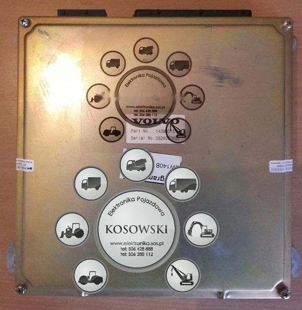 Volvo EW 140 EW 160 EW 180 EW 210 EC 140 EC 160 EC 210 EC 240 EC 290 EC 200 EC 250 EC 220 EC 300 EC 380 EC 360 - Блок управления для Экскаваторов: фото 5 Volvo EW 140 EW 160 EW 180 EW 210 EC 140 EC 160 EC 210 EC 240 EC 290 EC 200 EC 250 EC 220 EC 300 EC 380 EC 360 - Блок управления для Экскаваторов: фото 5