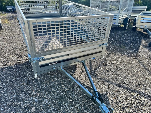 Brenderup 3251S UB 750 kg, Hochlader mit Laubgitter, 2500x1420x350mm, 100 km/h - Прицеп для легкового автомобиля: фото 2 Brenderup 3251S UB 750 kg, Hochlader mit Laubgitter, 2500x1420x350mm, 100 km/h - Прицеп для легкового автомобиля: фото 2