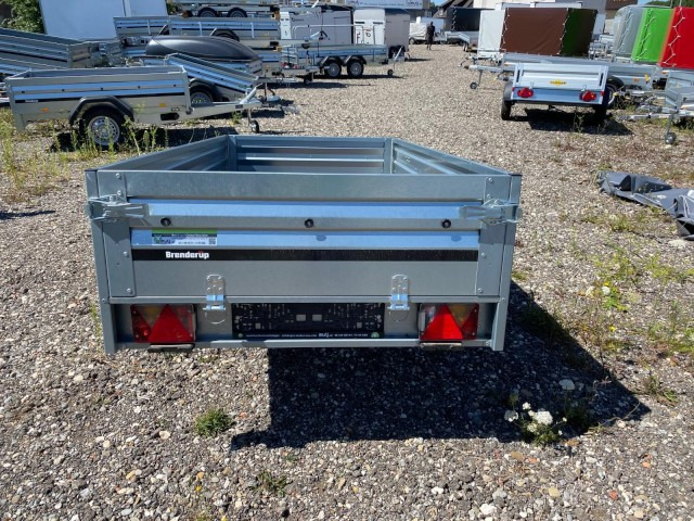 Brenderup Tieflader 2260SUB750 Stahl, 0,75 to. 2580x1280x400mm - Прицеп для легкового автомобиля: фото 4 Brenderup Tieflader 2260SUB750 Stahl, 0,75 to. 2580x1280x400mm - Прицеп для легкового автомобиля: фото 4