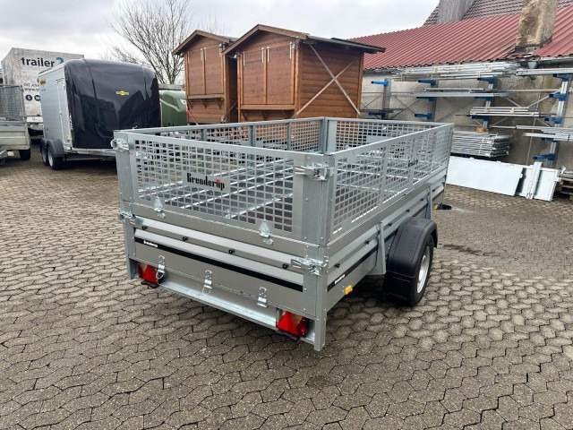 Brenderup Tieflader 2300S Stahl Laubgitter, 1,3 to. 3010x1530x400mm - Прицеп для легкового автомобиля: фото 5 Brenderup Tieflader 2300S Stahl Laubgitter, 1,3 to. 3010x1530x400mm - Прицеп для легкового автомобиля: фото 5