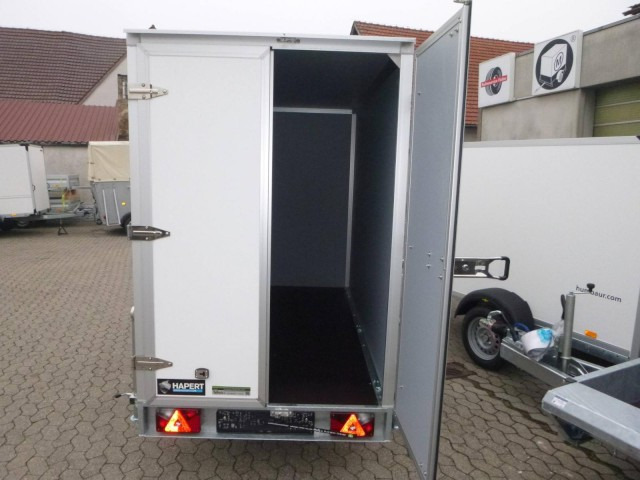 Hapert Sapphire L-1 250x130x180cm, ZG 1,8 to., Koffer Türe - Прицеп-фургон: фото 3 Hapert Sapphire L-1 250x130x180cm, ZG 1,8 to., Koffer Türe - Прицеп-фургон: фото 3