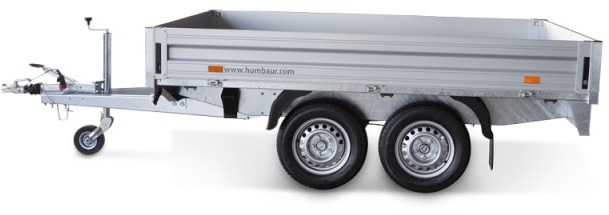 Humbaur HT 202616 Hochlader 2,0 to. 2650 x 1650 x 300 mm - Прицеп для легкового автомобиля: фото 4 Humbaur HT 202616 Hochlader 2,0 to. 2650 x 1650 x 300 mm - Прицеп для легкового автомобиля: фото 4