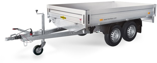 Humbaur HT 202616 Hochlader 2,0 to. 2650 x 1650 x 300 mm - Прицеп для легкового автомобиля: фото 1 Humbaur HT 202616 Hochlader 2,0 to. 2650 x 1650 x 300 mm - Прицеп для легкового автомобиля: фото 1