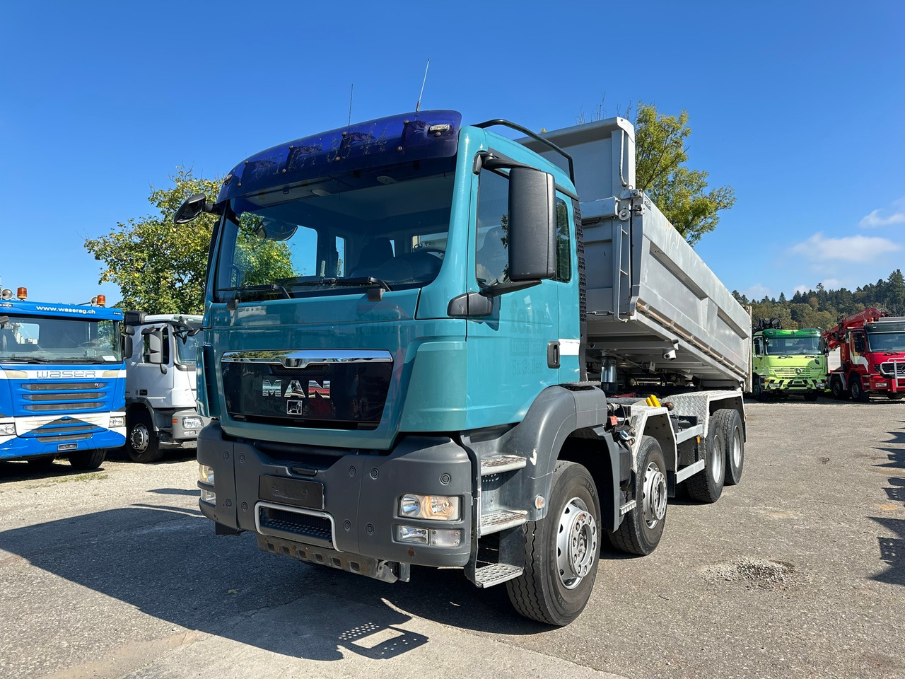 MAN TGS 35.480 8x4 Wechselsistem - Самосвал: фото 1 MAN TGS 35.480 8x4 Wechselsistem - Самосвал: фото 1