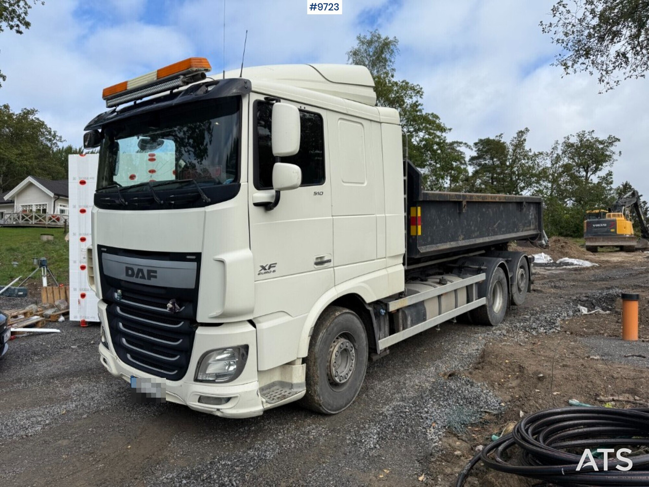 DAF FAN XL510Z hooklift with flatbed - Крюковой мультилифт: фото 1 DAF FAN XL510Z hooklift with flatbed - Крюковой мультилифт: фото 1