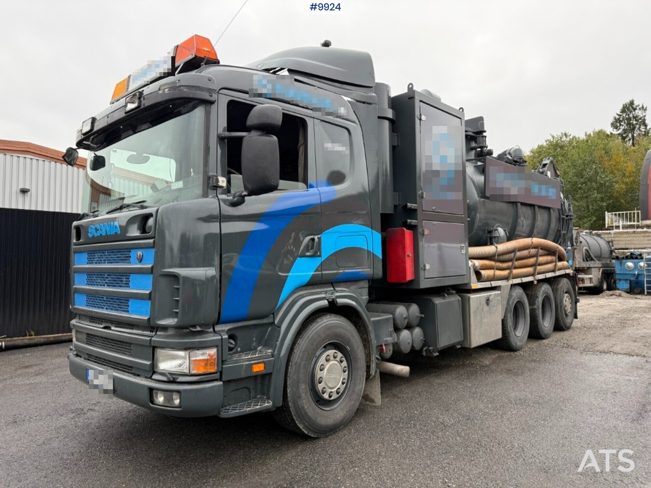 Dry vacuum loader Scania R114 8x4 - Ассенизатор: фото 3 Dry vacuum loader Scania R114 8x4 - Ассенизатор: фото 3