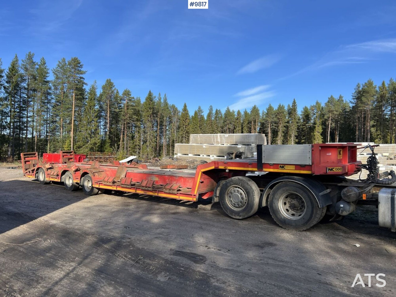 Forestry machine trailer NC FORESTRY TRAILER - Полуприцеп-автовоз: фото 2 Forestry machine trailer NC FORESTRY TRAILER - Полуприцеп-автовоз: фото 2
