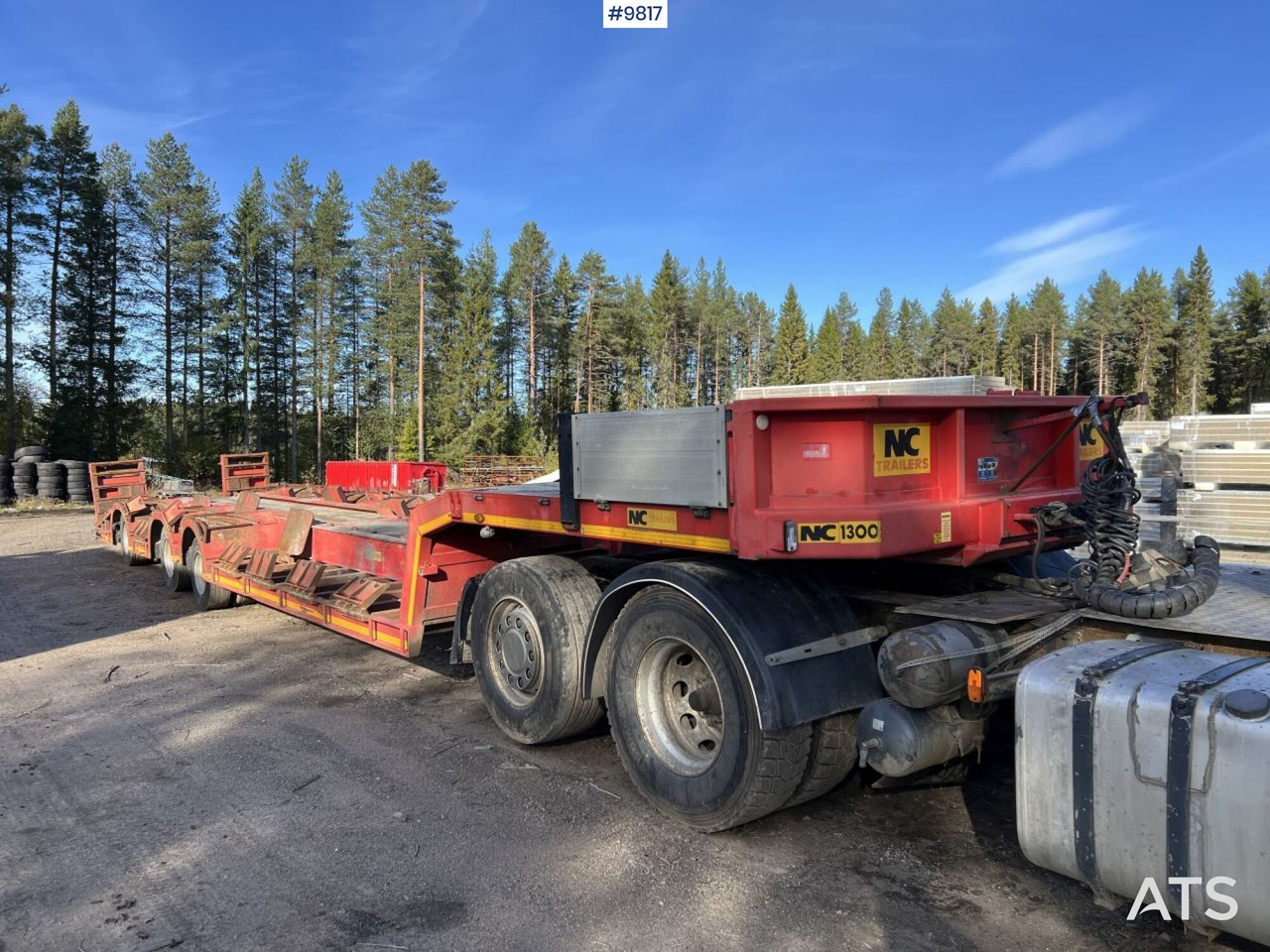 Forestry machine trailer NC FORESTRY TRAILER - Полуприцеп-автовоз: фото 1 Forestry machine trailer NC FORESTRY TRAILER - Полуприцеп-автовоз: фото 1