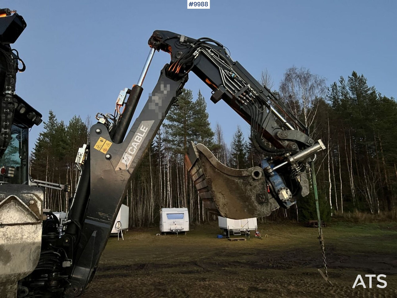 HUDDIG 1260C Grävlastare – Linjeutrustad в лизинг HUDDIG 1260C Grävlastare – Linjeutrustad: фото 14