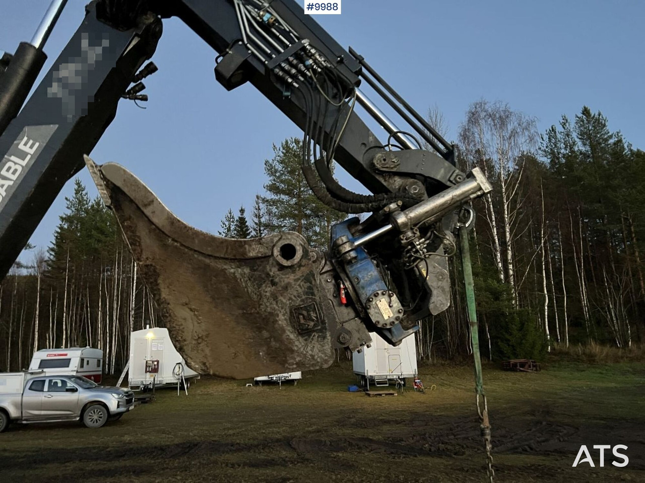 HUDDIG 1260C Grävlastare – Linjeutrustad в лизинг HUDDIG 1260C Grävlastare – Linjeutrustad: фото 15