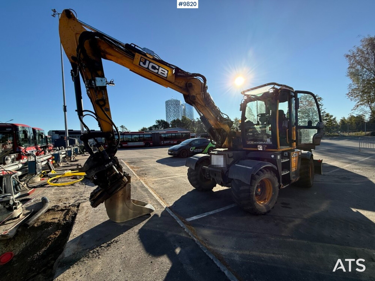 JCB Hydradig 110w wheel excavator with tiltrotator and attachments - Колёсный экскаватор: фото 2 JCB Hydradig 110w wheel excavator with tiltrotator and attachments - Колёсный экскаватор: фото 2