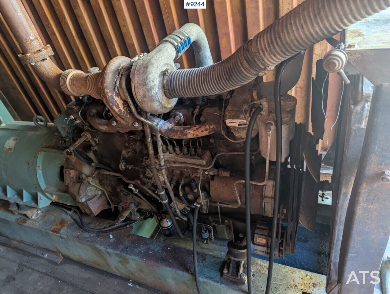 Электрогенератор Power station in container, Scania engine and Hagglunds generator: фото 6