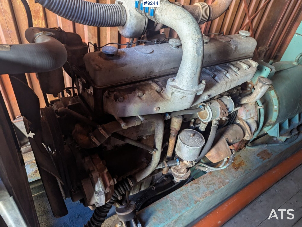 Электрогенератор Power station in container, Scania engine and Hagglunds generator: фото 17