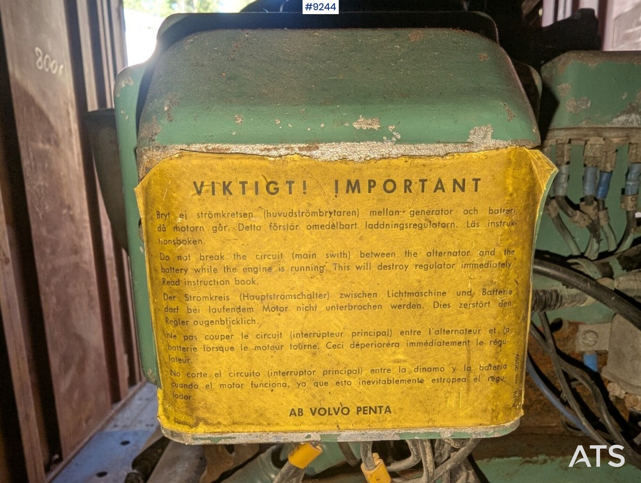 Электрогенератор Power station in container, Scania engine and Hagglunds generator: фото 20