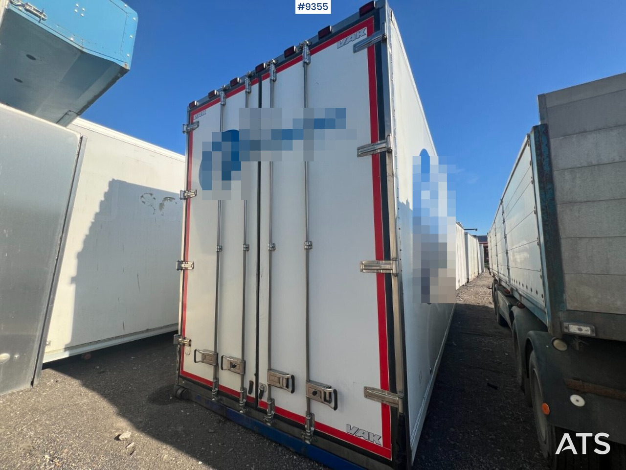 Refrigerated trailer cabinet VAK - Кузов-рефрижератор: фото 1 Refrigerated trailer cabinet VAK - Кузов-рефрижератор: фото 1