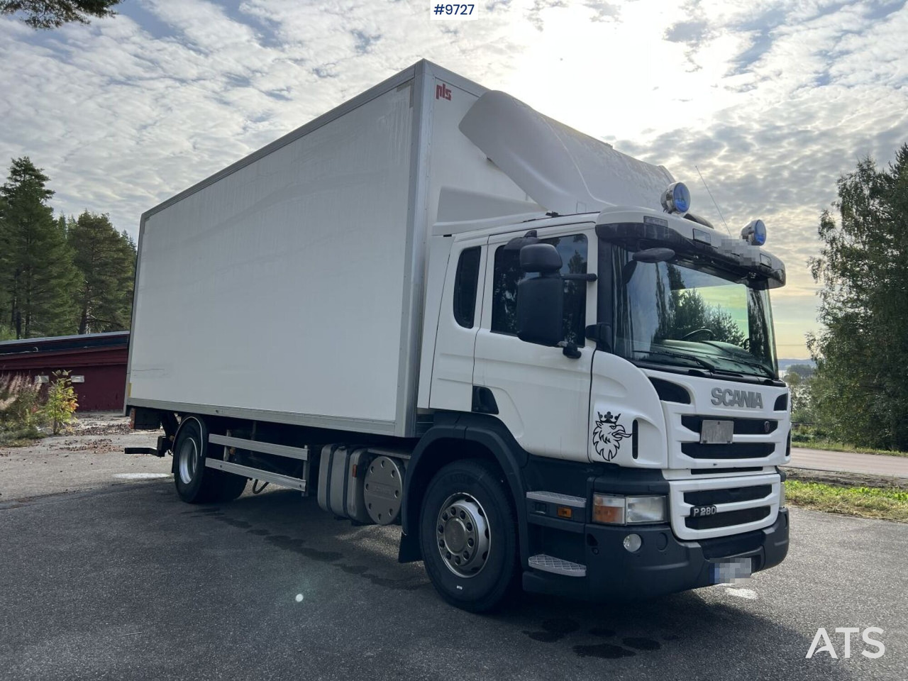 SCANIA P280 Box truck with tail lift - Грузовик с закрытым кузовом: фото 3 SCANIA P280 Box truck with tail lift - Грузовик с закрытым кузовом: фото 3