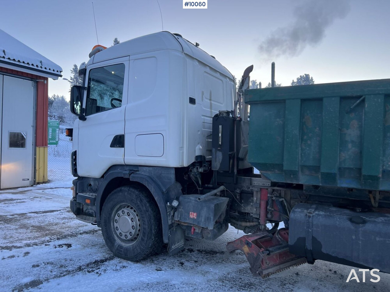 SCANIA R164 Tipper truck with plow equipment (VIDEO) - Самосвал: фото 2 SCANIA R164 Tipper truck with plow equipment (VIDEO) - Самосвал: фото 2