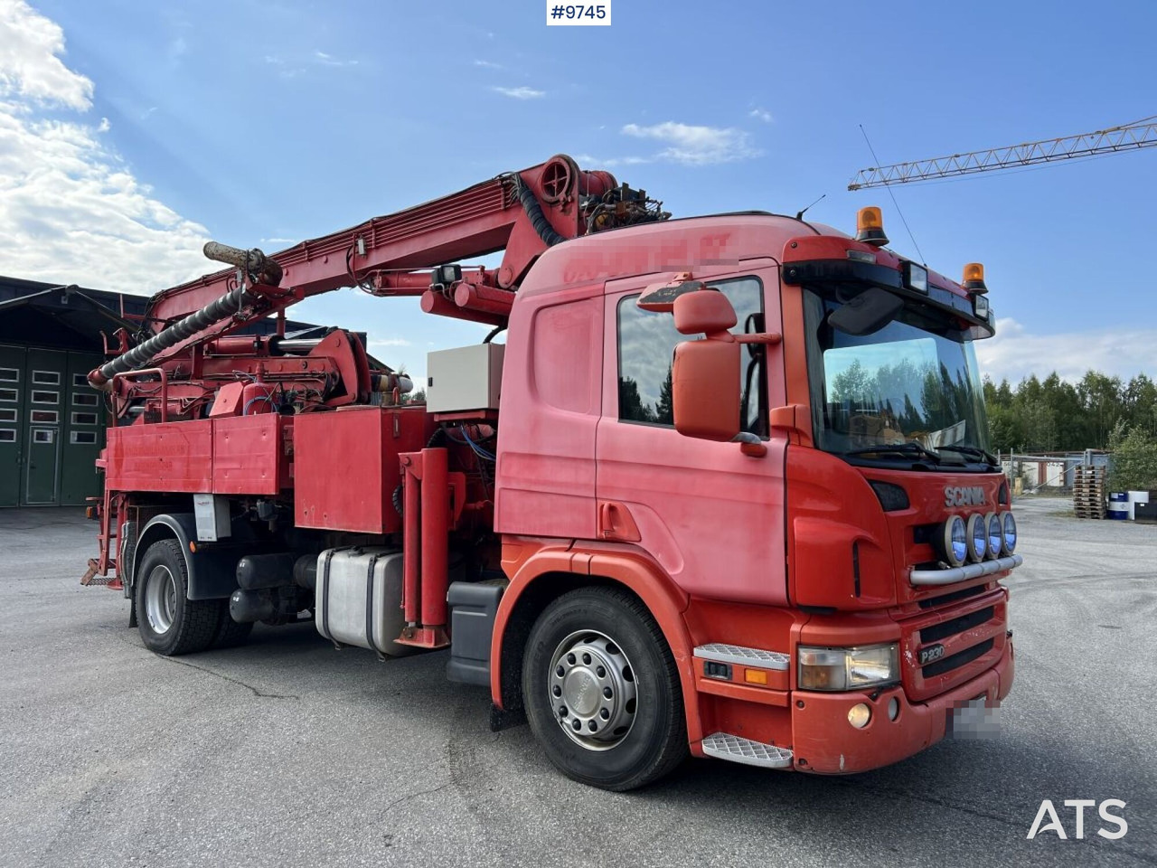 Scania P230 with Concrete pump - Автобетононасос: фото 2 Scania P230 with Concrete pump - Автобетононасос: фото 2