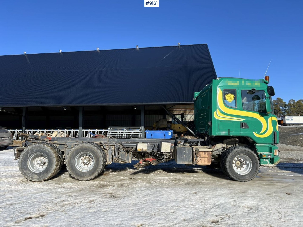 Scania R124 with cameleont quick lock, underbite and plow attachments - Грузовик-шасси: фото 3 Scania R124 with cameleont quick lock, underbite and plow attachments - Грузовик-шасси: фото 3