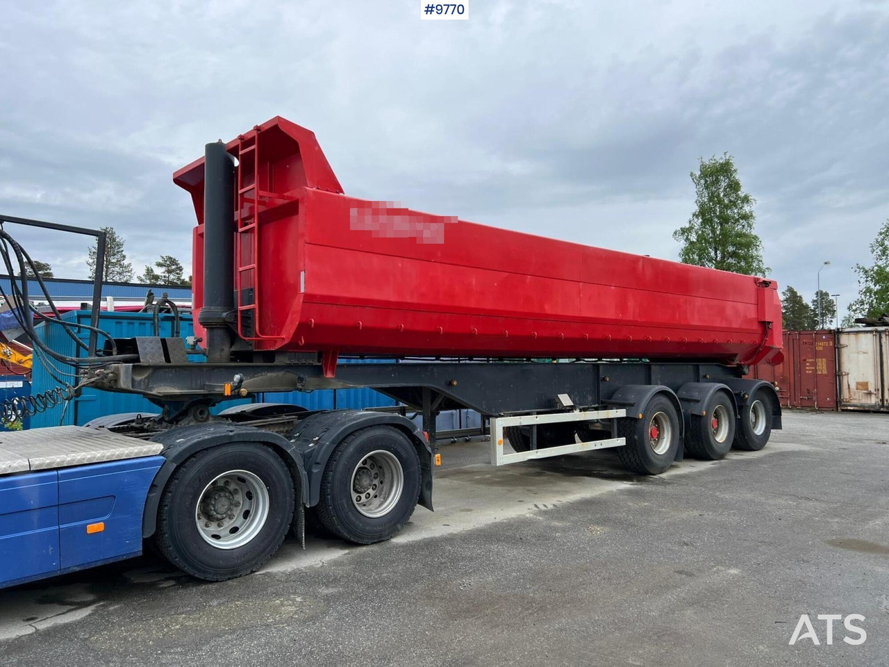 Tipper trailer Kilafors - Самосвальный полуприцеп: фото 1 Tipper trailer Kilafors - Самосвальный полуприцеп: фото 1