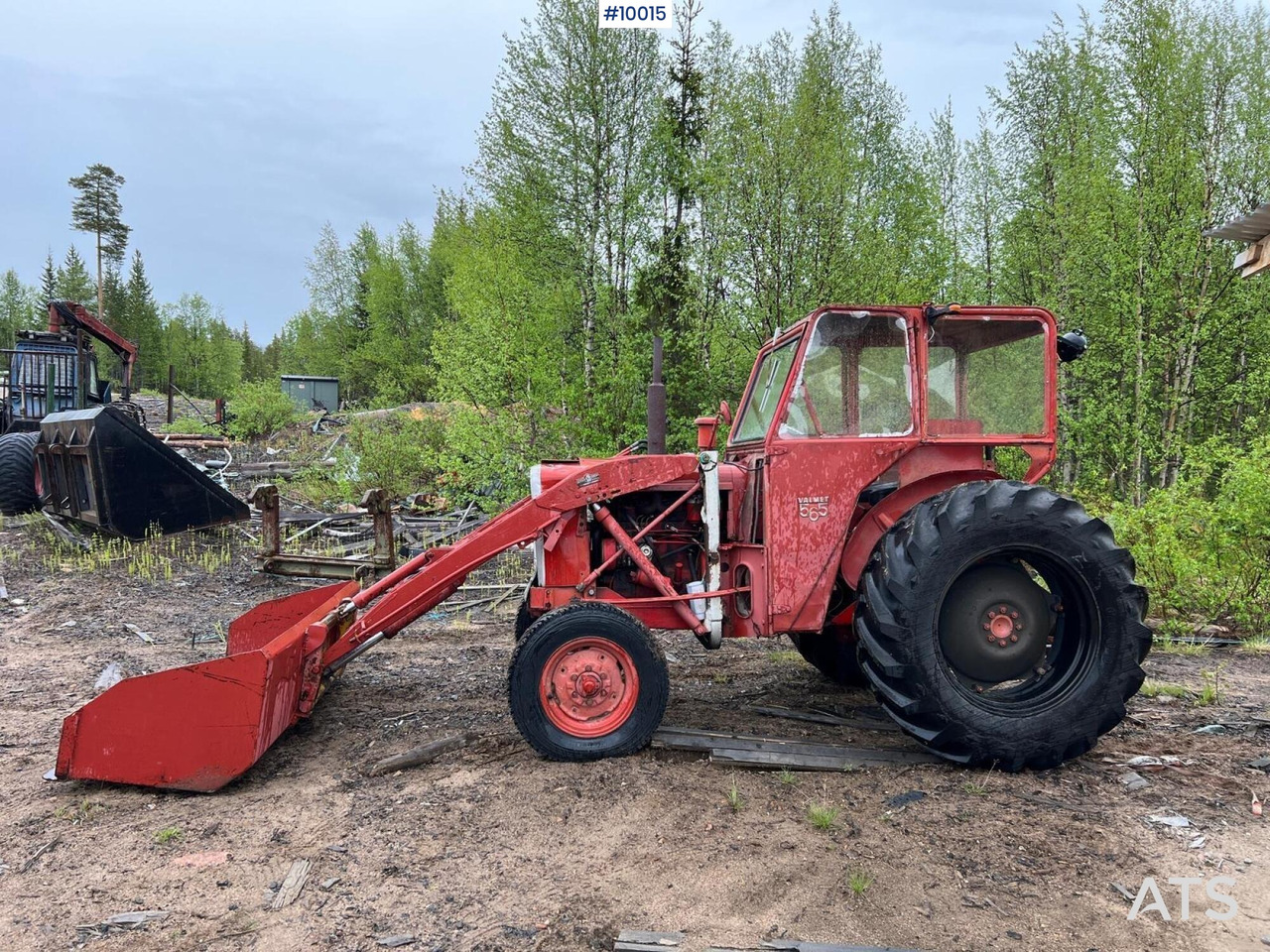 VALMET 565 Tractor with bucket (VIDEO) - Трактор: фото 2 VALMET 565 Tractor with bucket (VIDEO) - Трактор: фото 2