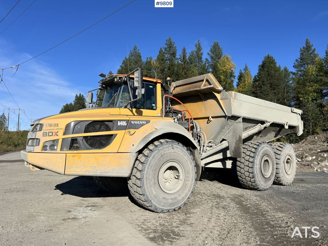 Volvo A40G dump truck - Сочленённый самосвал: фото 1 Volvo A40G dump truck - Сочленённый самосвал: фото 1