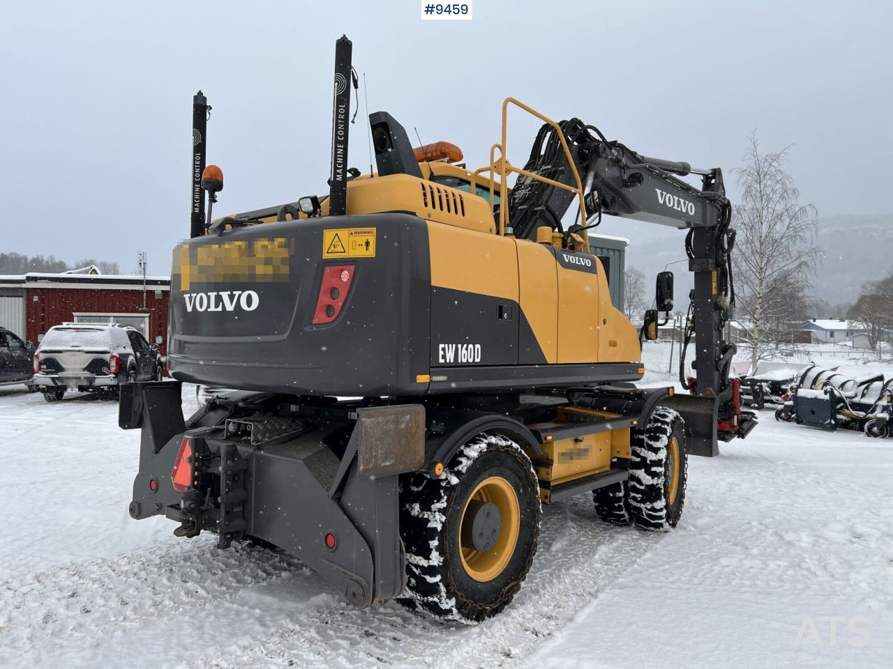Volvo EW160 D Wheeled excavator (VIDEO) - Колёсный экскаватор: фото 3 Volvo EW160 D Wheeled excavator (VIDEO) - Колёсный экскаватор: фото 3