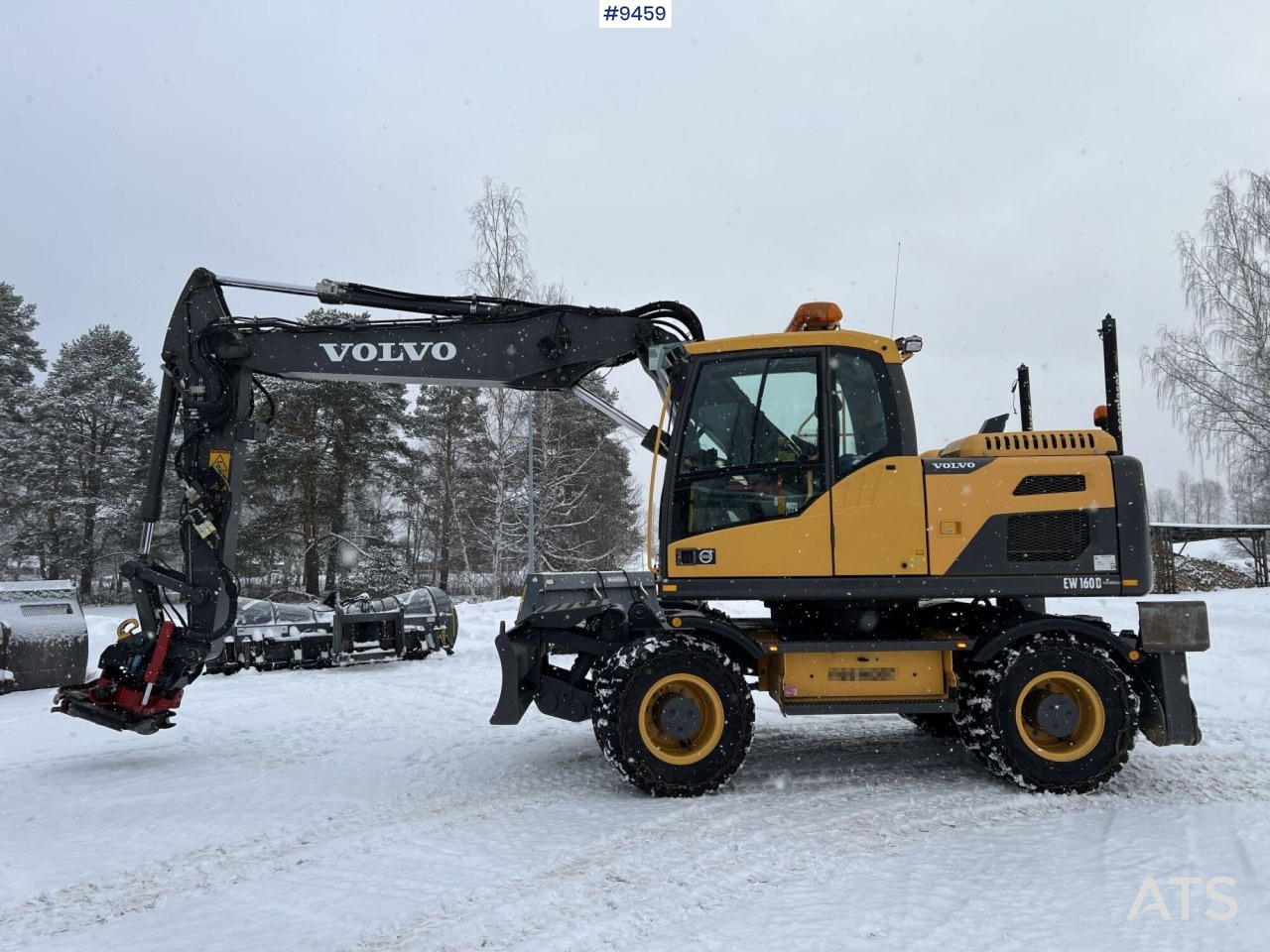 Volvo EW160 D Wheeled excavator (VIDEO) - Колёсный экскаватор: фото 1 Volvo EW160 D Wheeled excavator (VIDEO) - Колёсный экскаватор: фото 1