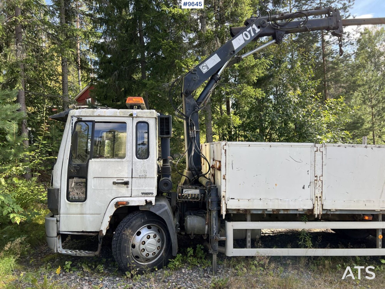 Грузовик бортовой/ Платформа, Автоманипулятор Volvo FL 614 4X2 Crane truck Repair object (VIDEO): фото 7