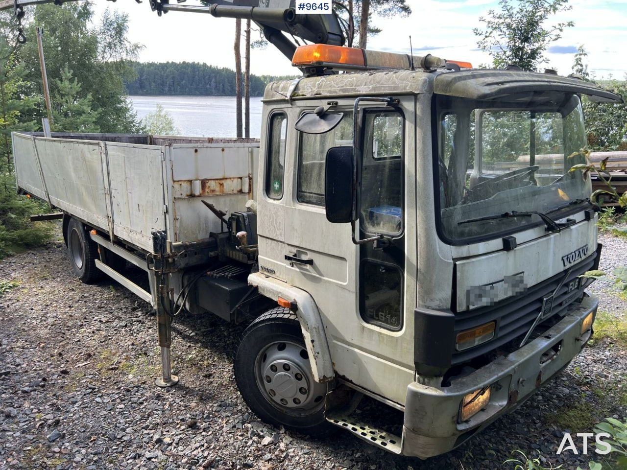 Грузовик бортовой/ Платформа, Автоманипулятор Volvo FL 614 4X2 Crane truck Repair object (VIDEO): фото 20