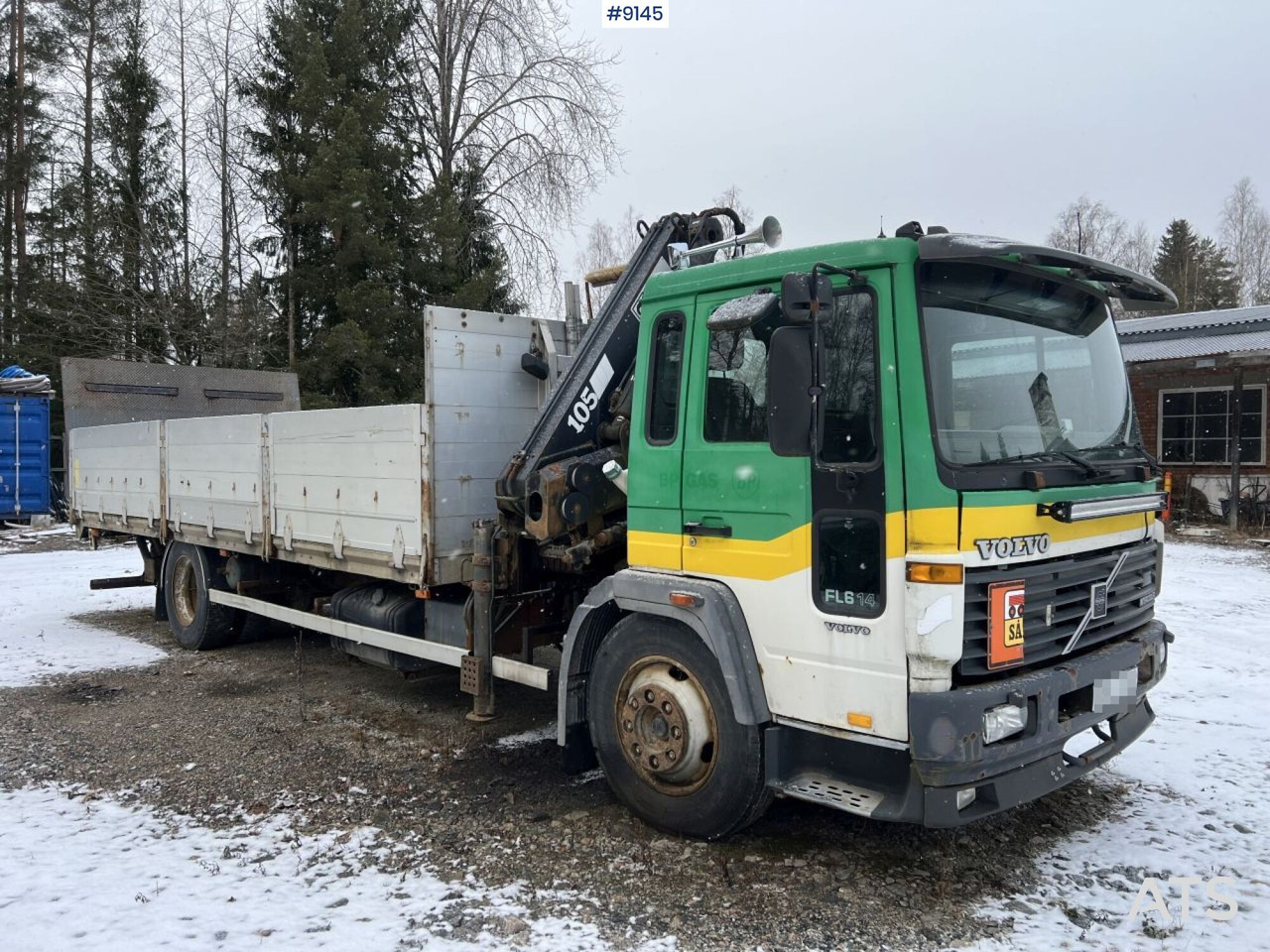 Volvo FL614 4x2 Förlängd med HIAB 105-3 - Автоманипулятор: фото 2 Volvo FL614 4x2 Förlängd med HIAB 105-3 - Автоманипулятор: фото 2