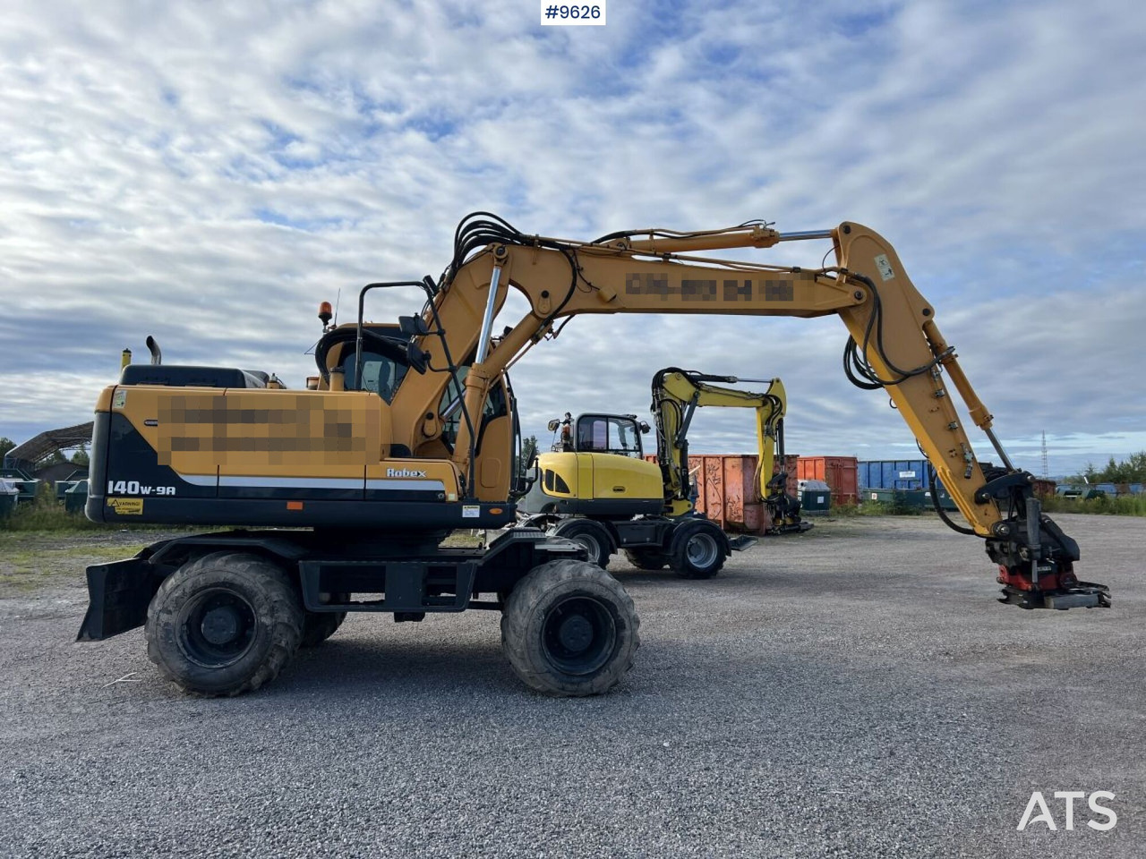 Wheeled excavator Hyundai 140W-9A (See Video) - Колёсный экскаватор: фото 2 Wheeled excavator Hyundai 140W-9A (See Video) - Колёсный экскаватор: фото 2