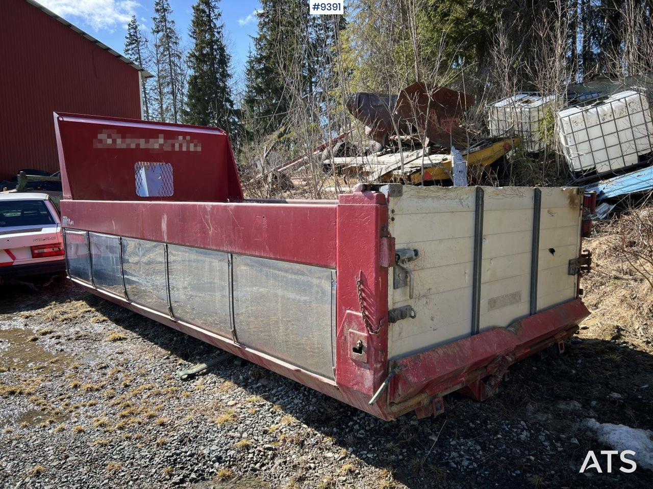 Zetterbergs EDK 6/5-54-10-D Flatbed with tipping piston - Кузов платформа: фото 5 Zetterbergs EDK 6/5-54-10-D Flatbed with tipping piston - Кузов платформа: фото 5