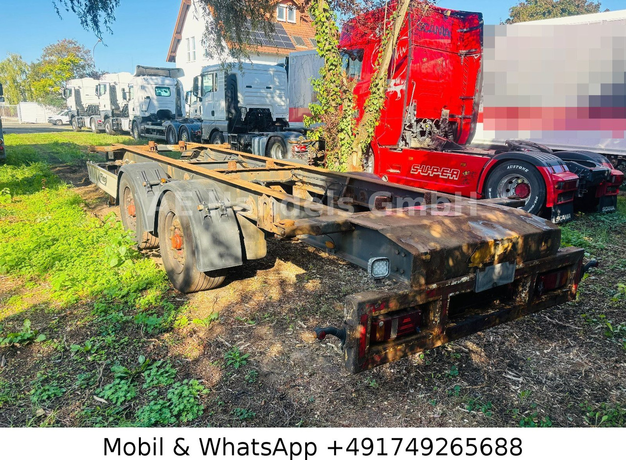 Прицеп-контейнеровоз/ Сменный кузов Fliegl TWP 180 Tandem Tiefgekoppelt *BWP/Scheibenbremse: фото 7