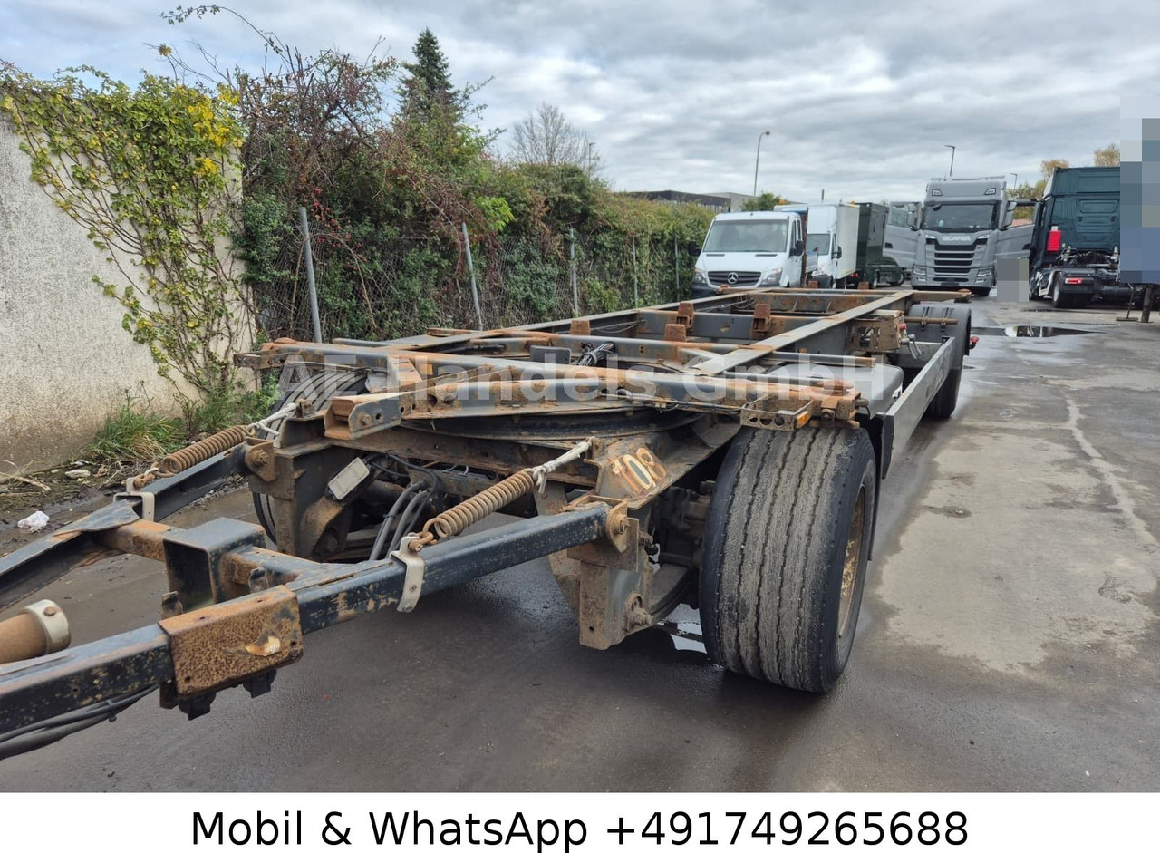 Krone AZW 18 BDF Drehschermel*Scheibenbremsen/VollLuft - Прицеп-контейнеровоз/ Сменный кузов: фото 1 Krone AZW 18 BDF Drehschermel*Scheibenbremsen/VollLuft - Прицеп-контейнеровоз/ Сменный кузов: фото 1