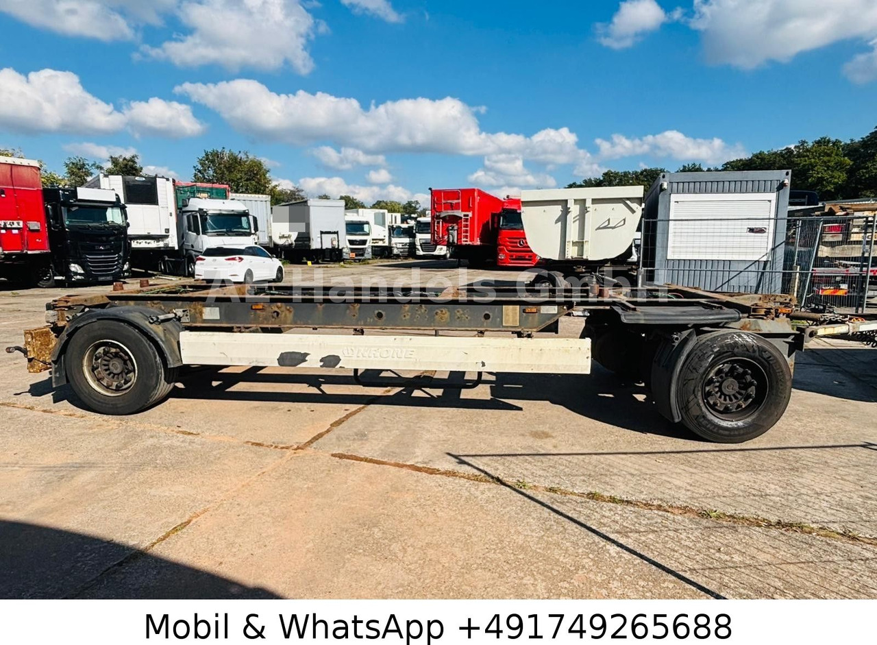 Krone AZW 18 BDF Drehschermel*Scheibenbremsen/VollLuft - Прицеп-контейнеровоз/ Сменный кузов: фото 2 Krone AZW 18 BDF Drehschermel*Scheibenbremsen/VollLuft - Прицеп-контейнеровоз/ Сменный кузов: фото 2